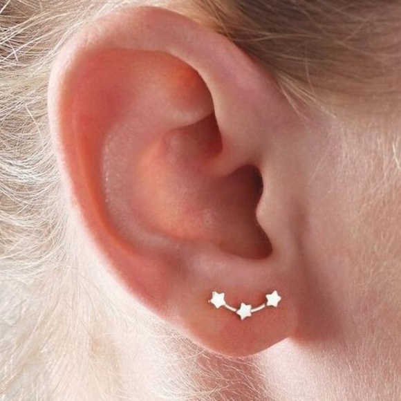 Jewelry - LUNA | SIlver Star Minimalist Stud Earrings